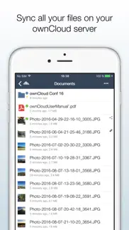 owncloud – with legacy support iPhone Captures Décran 1