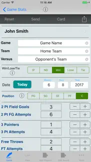 basketball player stat tracker iphone images 1