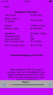 pregnancy guide and calculator iphone images 3