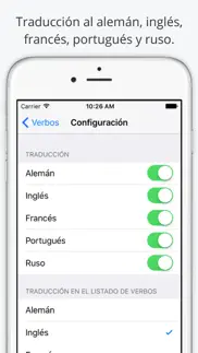 10.000 verbos en español iphone resimleri 4