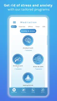 guided meditation with pause iphone resimleri 3
