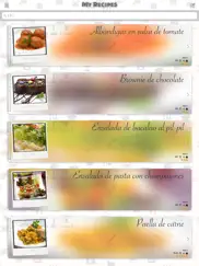 mr mis recetas - recetario ipad capturas de pantalla 2