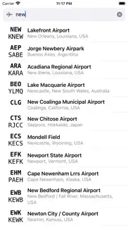 airport codes iPhone Captures Décran 1