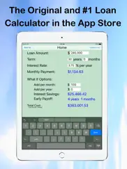 easy loan payoff calculator ipad images 1