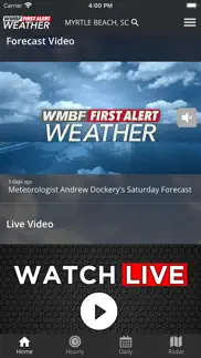 wmbf first alert weather iphone images 2