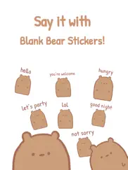 blank bear stickers ipad images 2