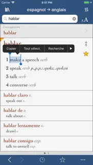 ultralingua espagnol-anglais iPhone Captures Décran 1