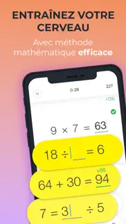 math brain booster - jeux iPhone Captures Décran 1