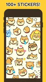 shiba moji - dog stickers iphone images 2