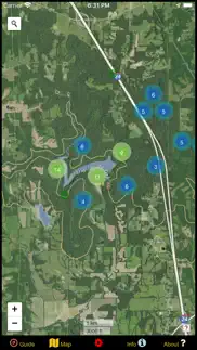illinois mushroom forager map! iphone images 3