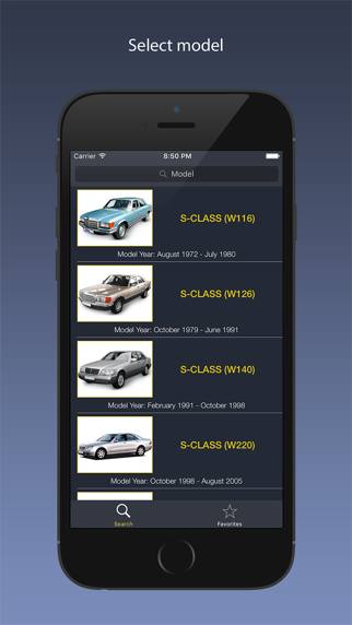 autorecambios de mercedes-benz iphone capturas de pantalla 1