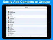 a2z contacts - group text app ipad images 4