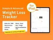 weight loss track smart record iPad Captures Décran 1