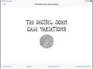 decibel john cage variations iPad Captures Décran 1