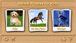 animal puzzle game for kids 3+ iphone resimleri 1
