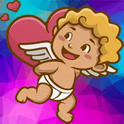 new cute cupid stickers hd logo, reviews