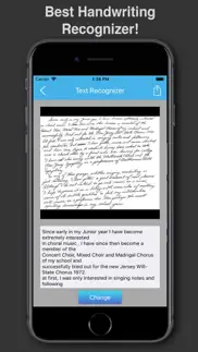 handwriting to text recognizer iphone images 1