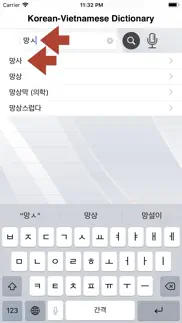 korean-vietnamese dictionary iphone images 1
