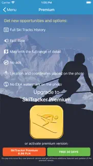 suivi de ski - piste skiing iPhone Captures Décran 4