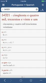 ultralingua spanish-portuguese iphone images 3