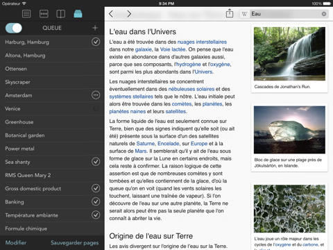 wikipanion plus pour ipad iPad Captures Décran 2