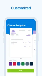 invoice creator by freshbooks iphone images 3