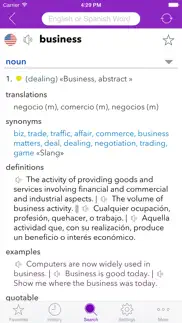 spanish business dictionary iphone images 1