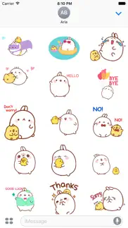 animated molang and piu piu iphone images 2