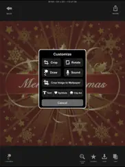 holiday greetings - animations iPad Captures Décran 3