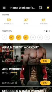 home workout for men iphone images 1