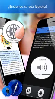 lector de voz para web pro iphone capturas de pantalla 1