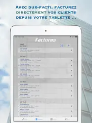 devis et factures dux-facti iPad Captures Décran 1