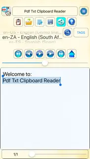 pdf txt clipboard reader iPhone Captures Décran 1