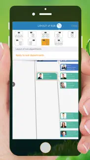 organization chart management iphone capturas de pantalla 4