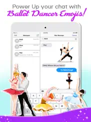 ballet dancing emoji stickers ipad images 3