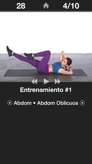 entrenamiento diario abdomen iphone capturas de pantalla 1