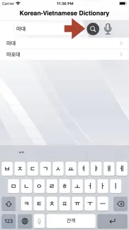 korean-vietnamese dictionary iphone images 3