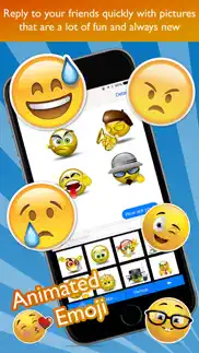 animierte emoji-tastatur pro iphone bildschirmfoto 1