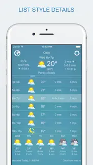 widget weather iphone resimleri 3