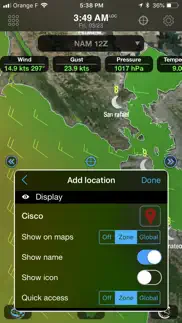 weather4d routing iphone capturas de pantalla 3