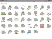 cute cat emoji funny stickers ipad images 1