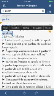 collins french-english iphone capturas de pantalla 1