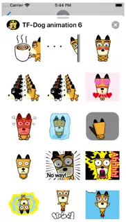 tf-dog animation 6 stickers iphone images 3