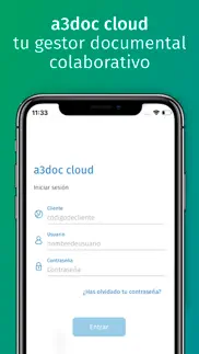a3doc cloud iphone capturas de pantalla 1