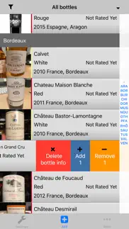 wine cellar import pro iphone capturas de pantalla 2