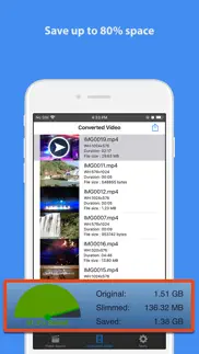 video slimmer app iphone resimleri 2