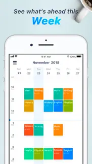 pocket schedule planner iphone resimleri 3