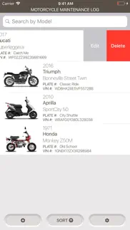 motorcycle maintenance log iphone images 4