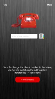 red phone iPhone Captures Décran 1