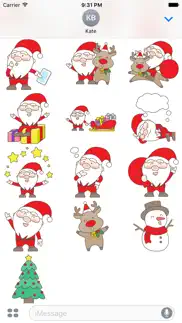 jolly ol santa stickers iphone images 3